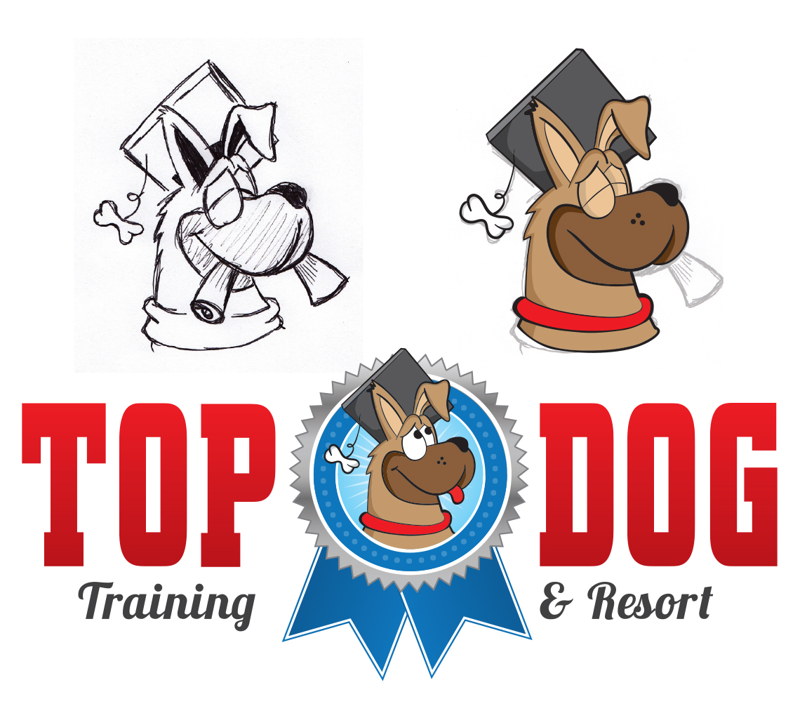 Raleigh Graphic Designer Logo Design Top Dog