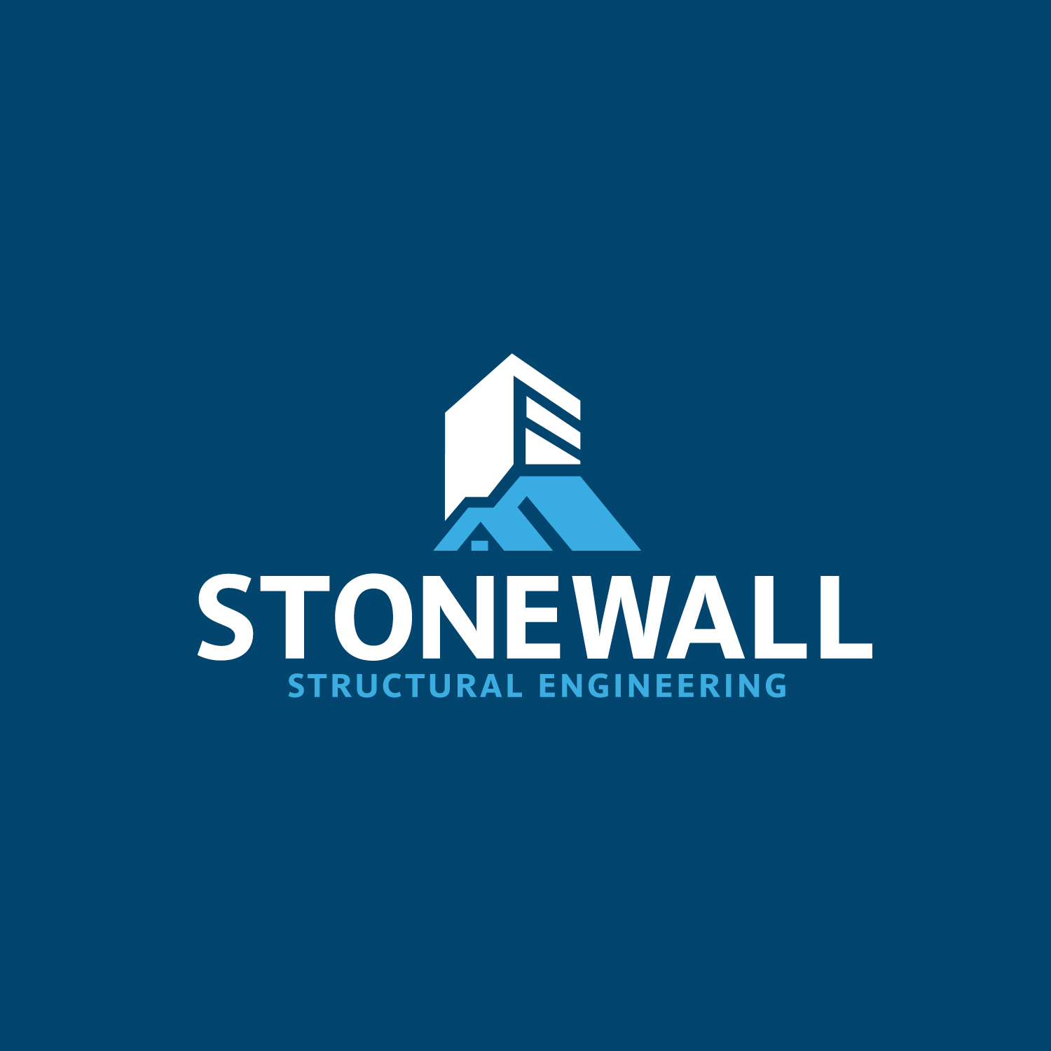 Raleigh Logo Designer Engineering Stonewall Structure