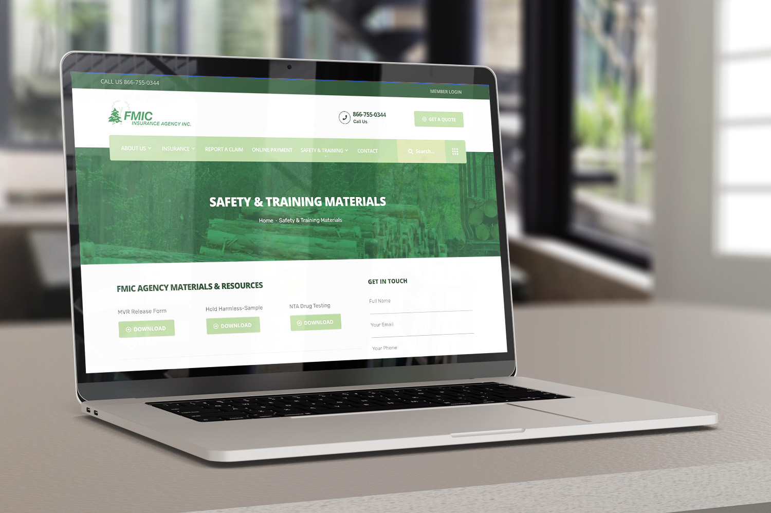 Web Design Forestry Insurance Raleigh Nc Fmic Safety And Training Materials List