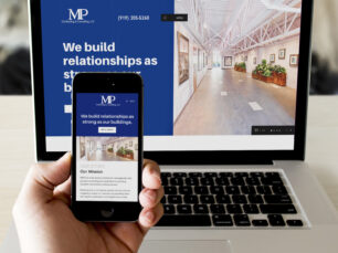 Web Design Construction Contracting Raleigh Feature