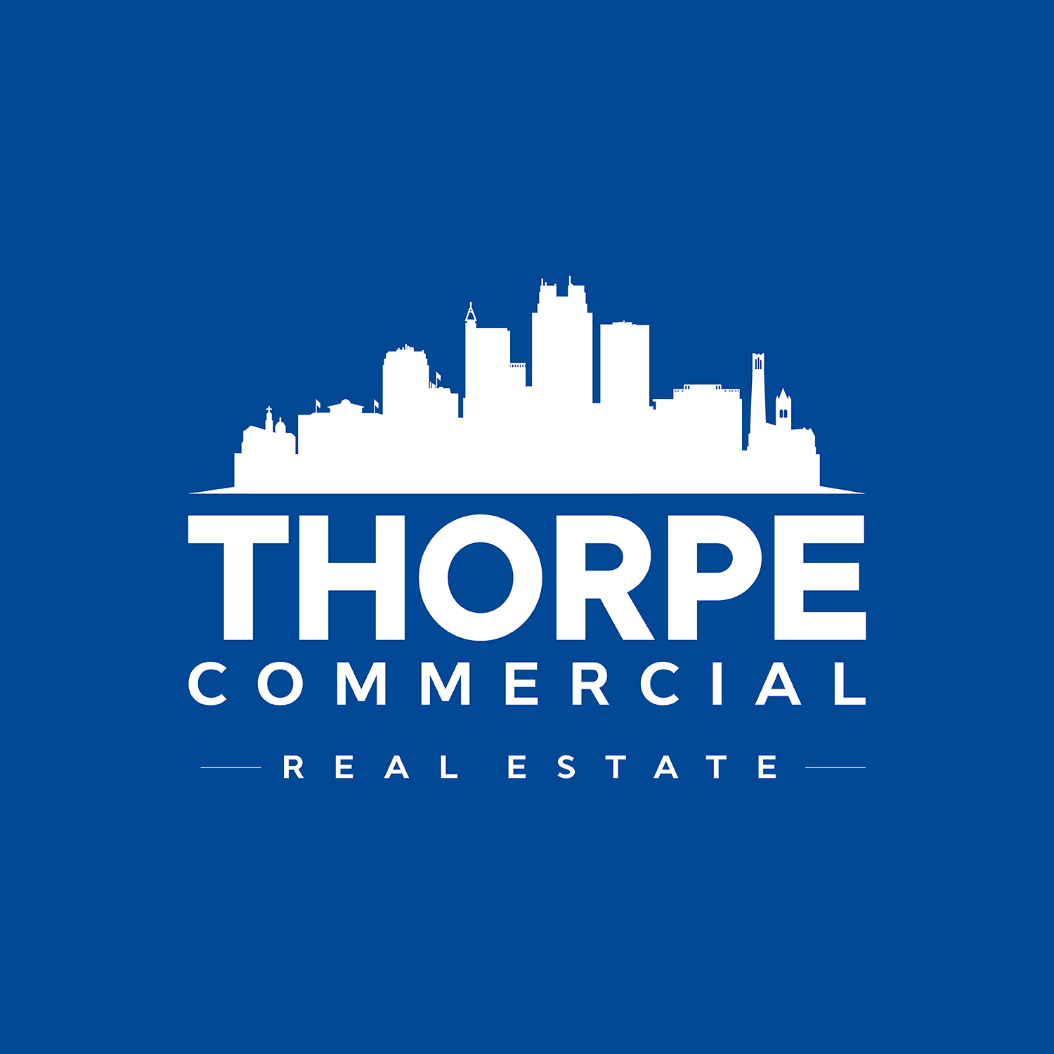 Raleigh Logo Design Commercial Real Thorpe Commercial