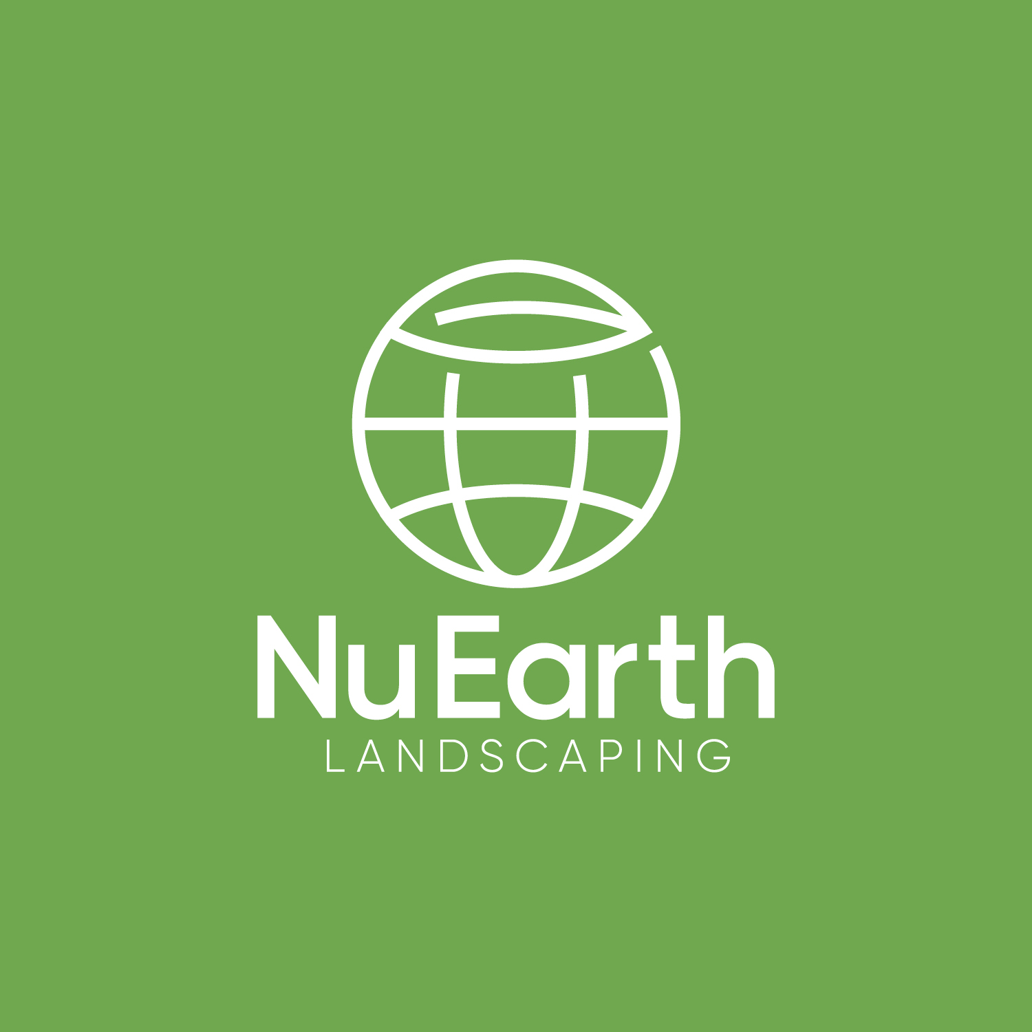 Raleigh Logo Designer Landscaping Nuearth Landscaping