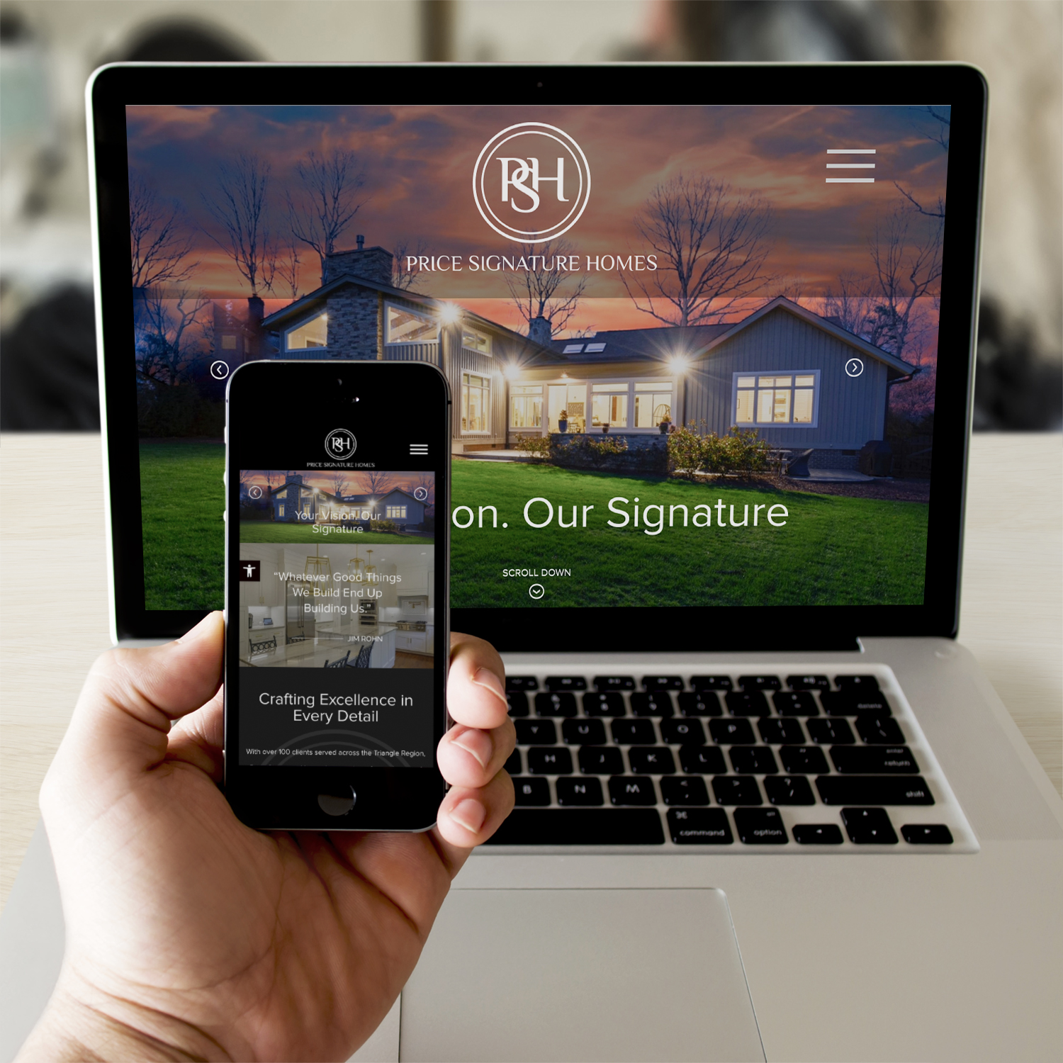 Raleigh Web Design Home Construction Builder Featured
