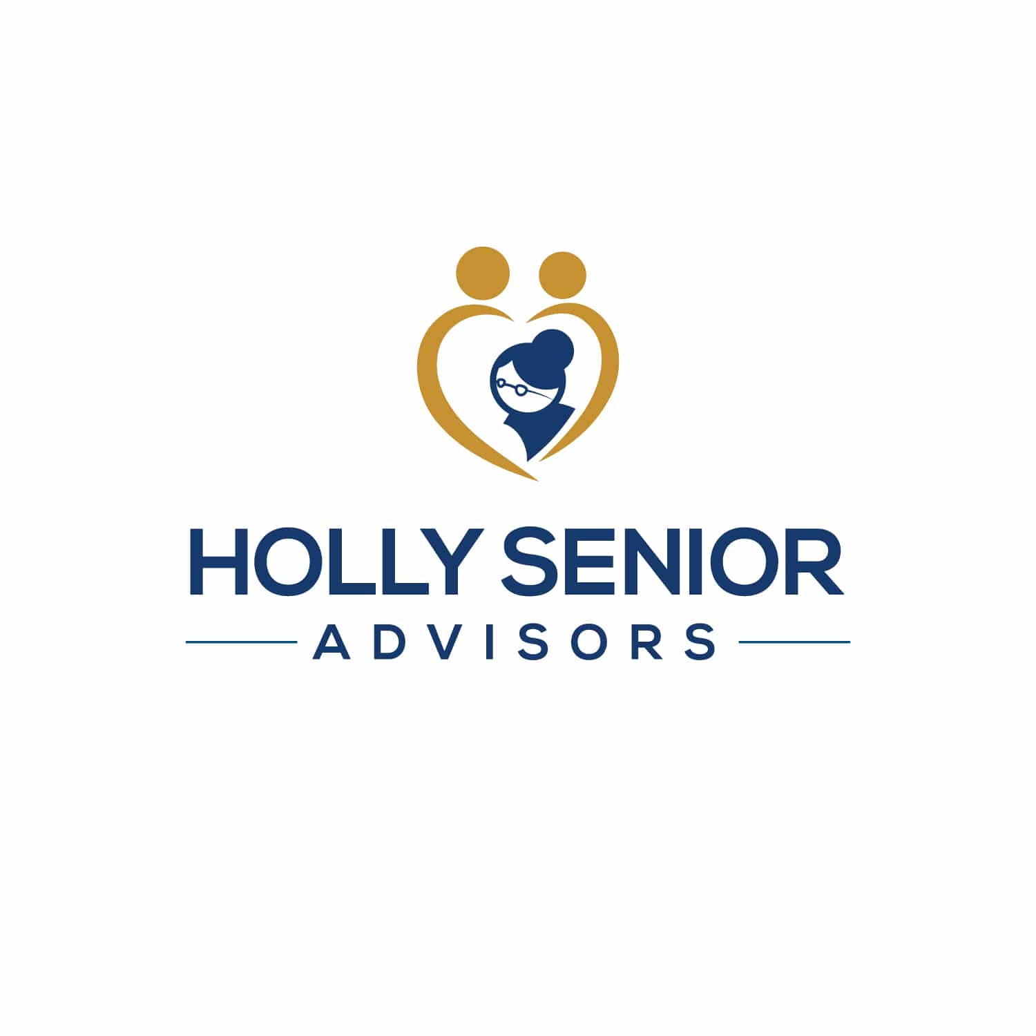 Raleigh Logo Designer Senior Care Holly Senior Advisors