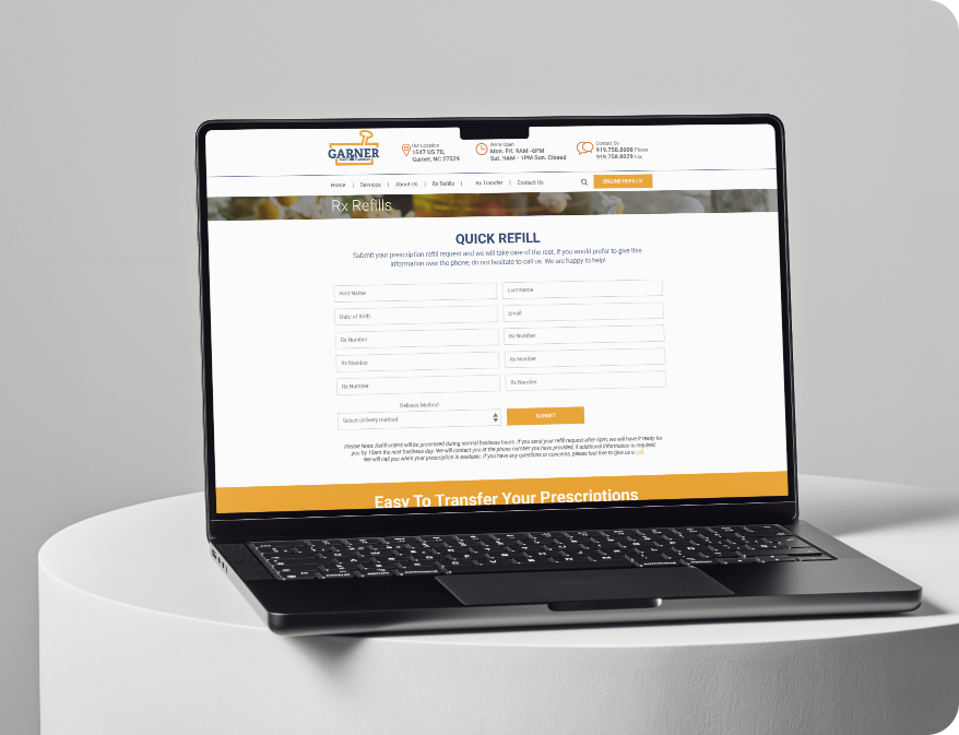 Mutual Drug Pharmacy Website Design Mutual Drug Pharmacy Website Design