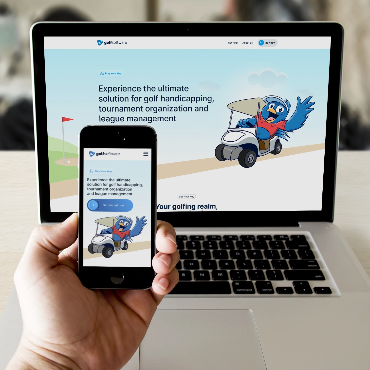 Raleigh Web Design Golf Software