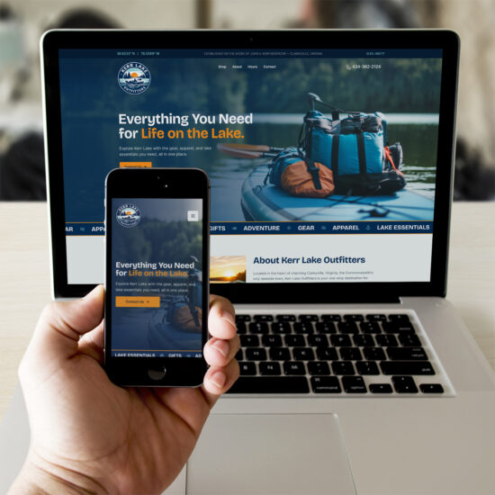 Raleigh Web Design Lake Outfitters Store Kerr Lake Outfitters Home
