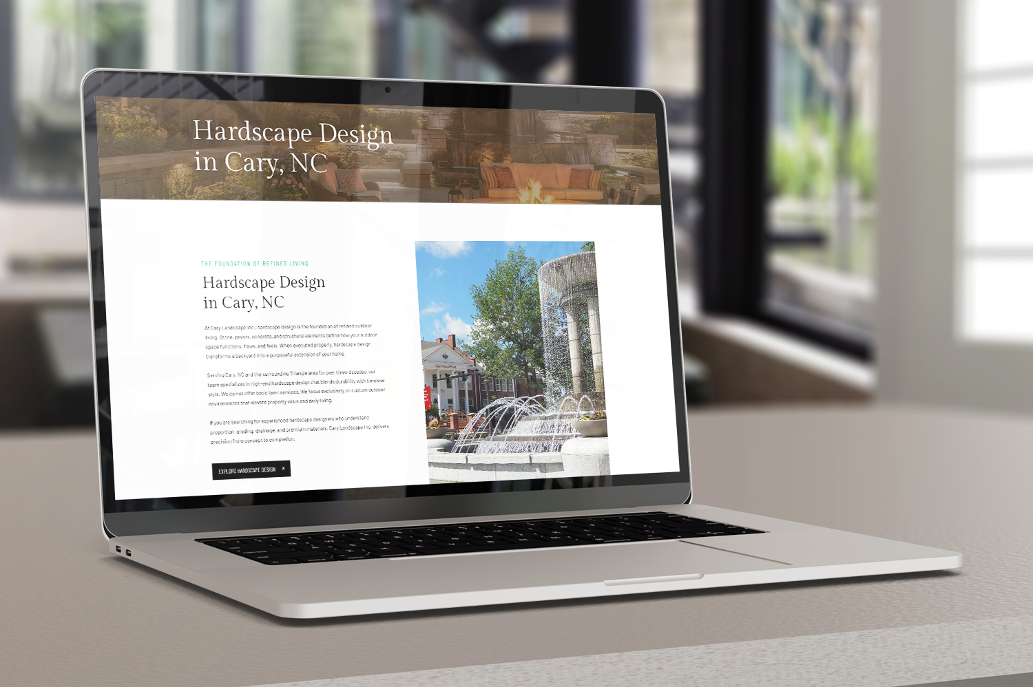 Raleigh Web Design Landscape And Hardscape Cary Landscape Hardscape Design In Cary Nc