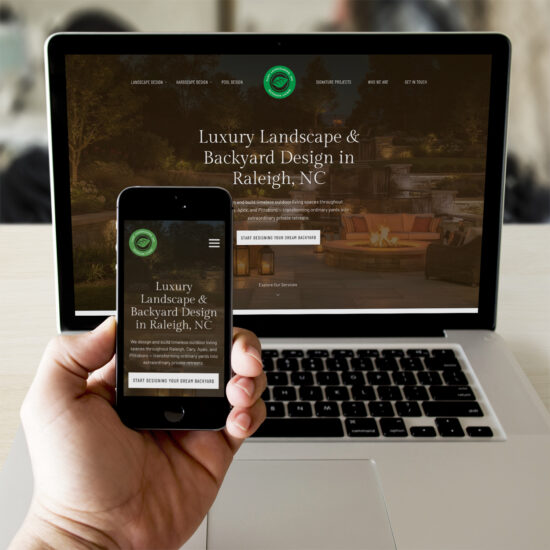 Raleigh Web Design Landscape And Hardscape Cary Landscape Home